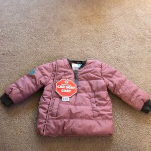 Buckle Me Mauve Car seat coat!